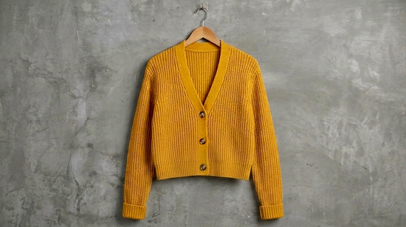 Yellow crop Jersey | (M)